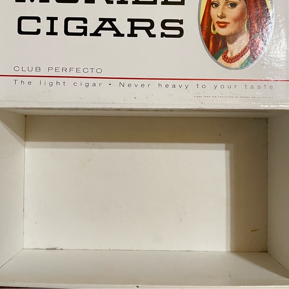 Vintage MURIEL Cigars Magnum Cigar Box-10 Cent Each 9.5" x 5.25" x 3.25" approx - Picture 7 of 16